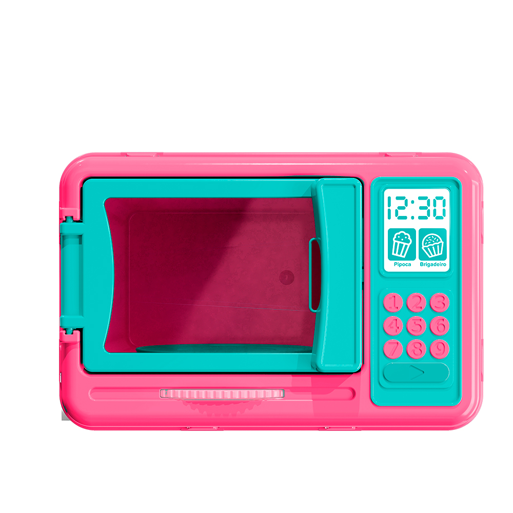 Doce cozinha gourmet microondas play&imagine faz de conta