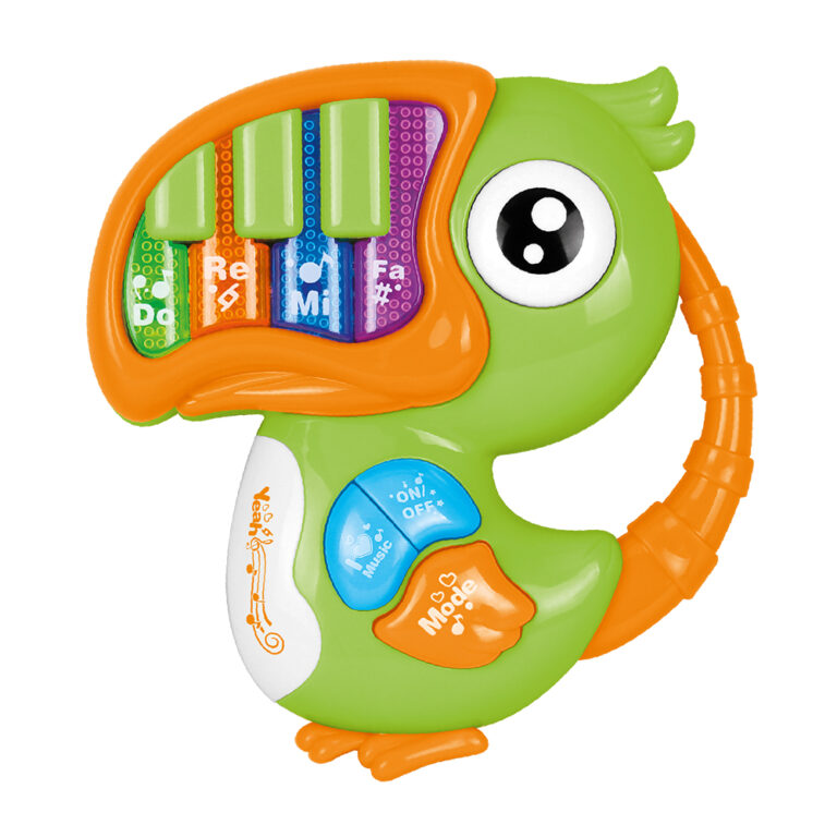 Tucano Musical brinquedo didático eletrônico com som e luz