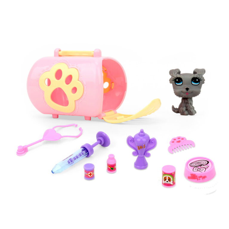 Pet Club Hora do Passeio kit infantil rosa