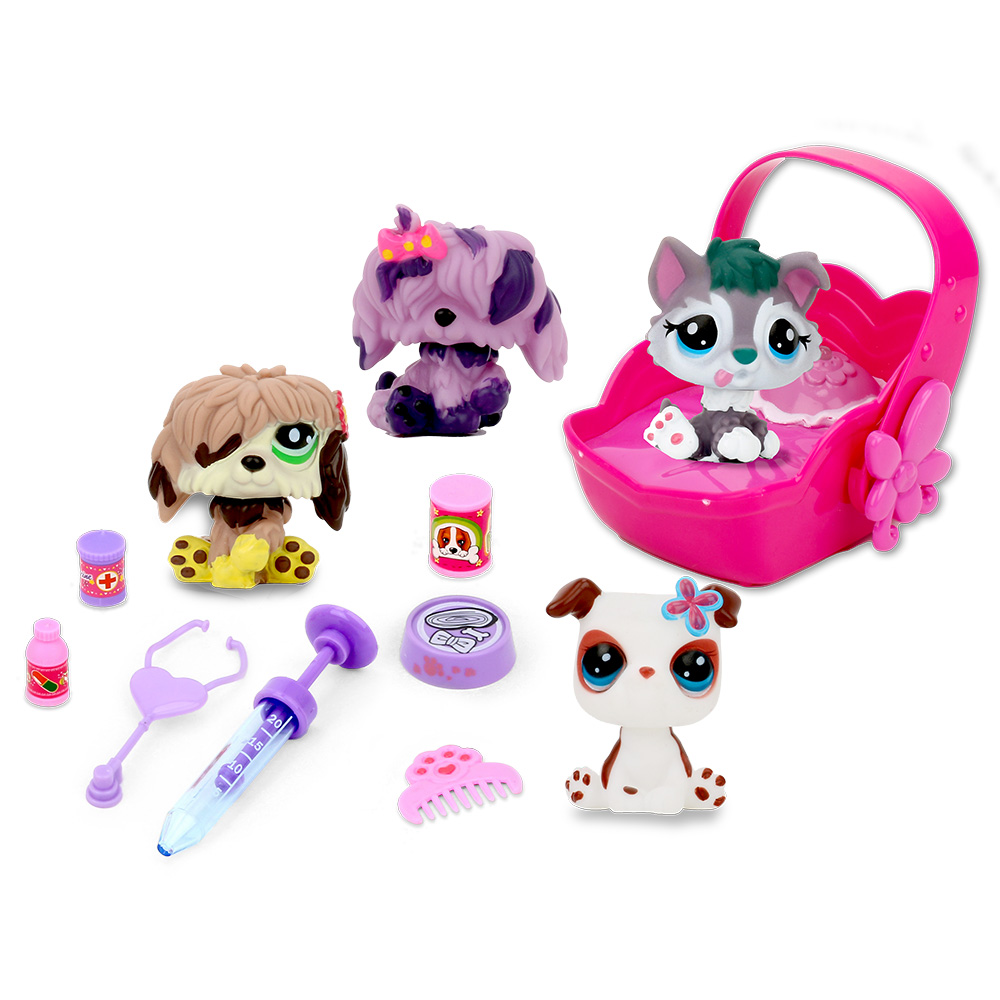 Pet Club Hora do Soninho kit infantil com berço musical