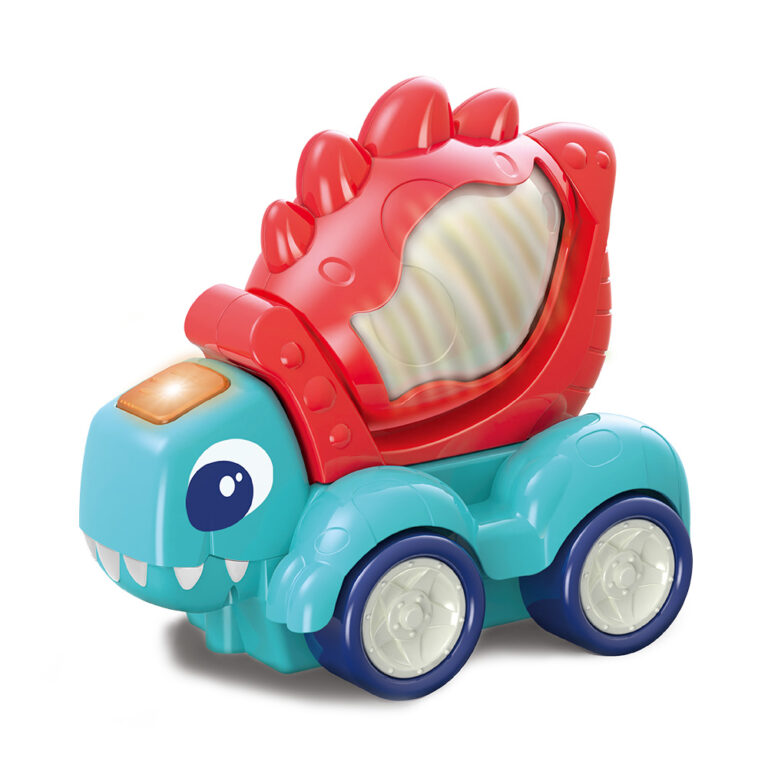 Dino Betoneira Musical com sons e luzes +12 meses