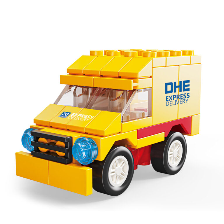 Robô-Blocks Serviço Delivery 45 peças com fricção