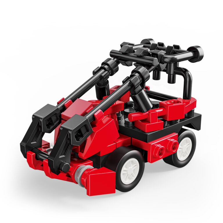 Robô-Blocks Corrida F-Road 59 peças com fricção