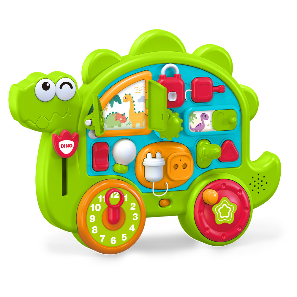 Dino Vrum Vrum Didático +18 meses