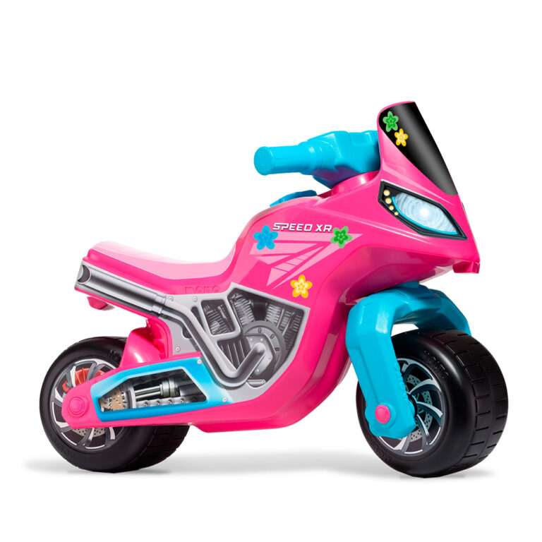 Moto speed xr moto de equilíbrio rosa play&molto
