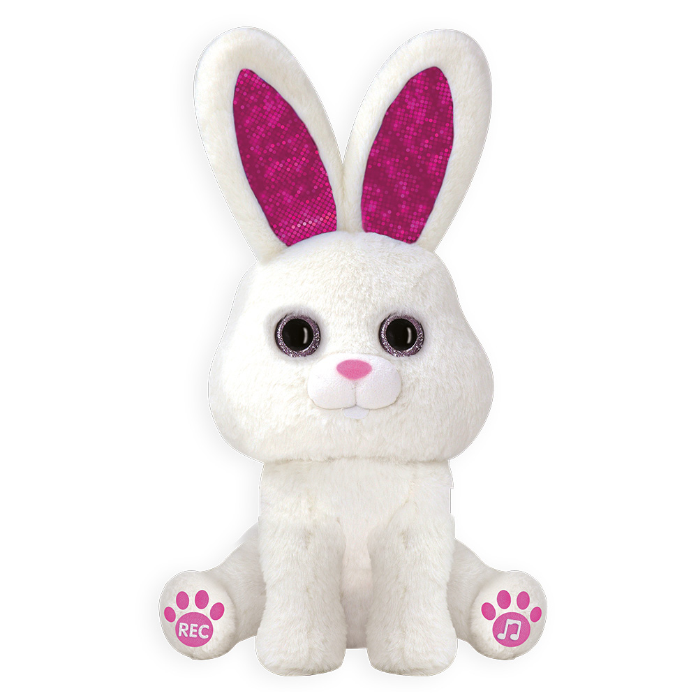 Fofush Falante Coelho pelúcia interativa +3 anos