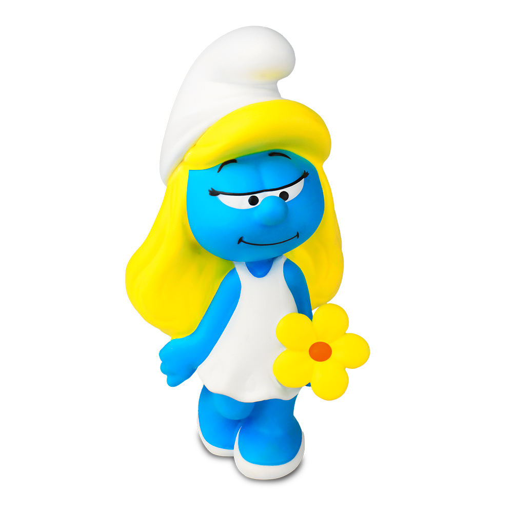 boneco de vinil Smurfette Os Smurfs infantil