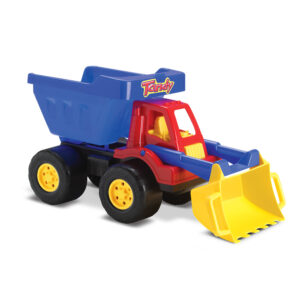 Tandy Tractor caminhão roda livre vermelho