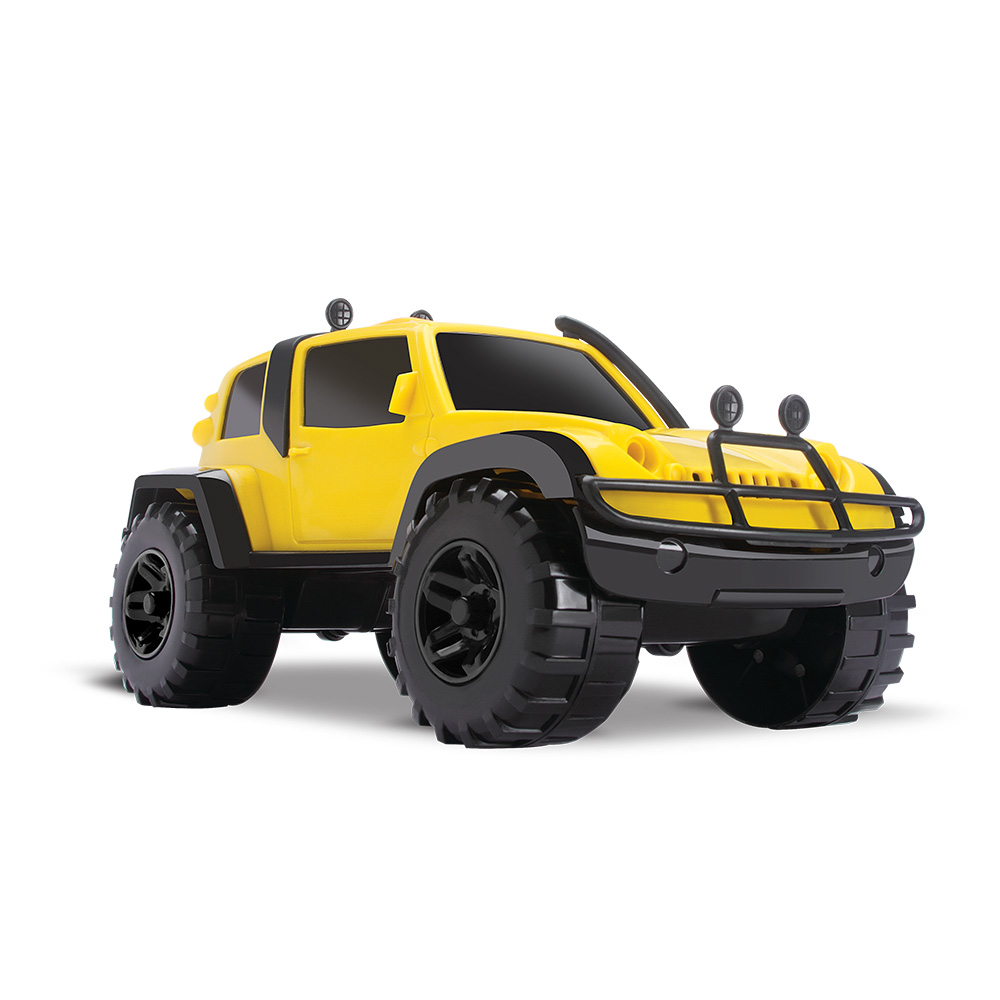 Jeep Rally carrinho roda livre azul