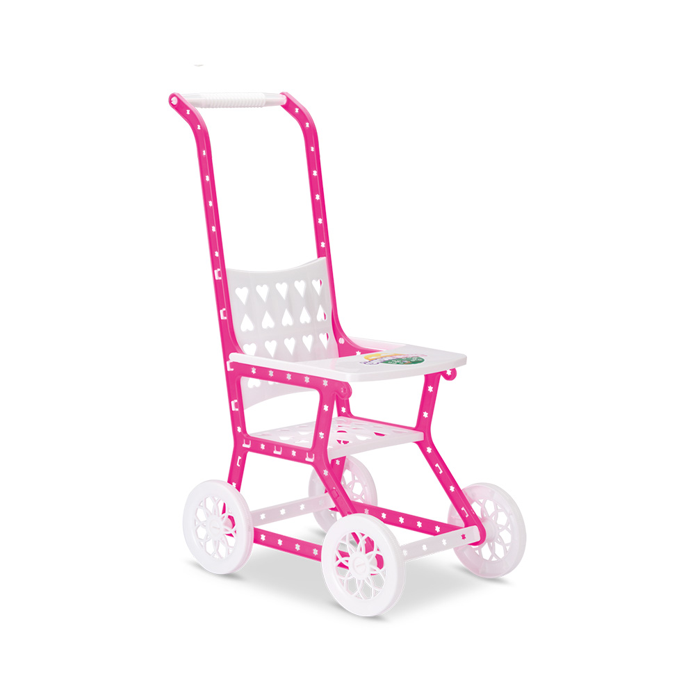 Carrinho de Boneca Desmontado rosa