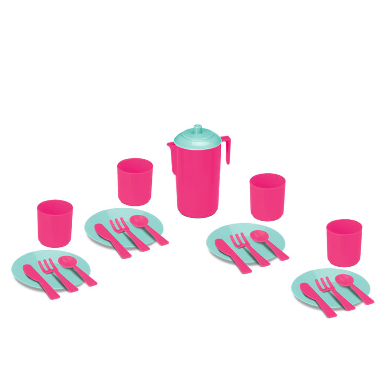 Doce Cozinha Lanchinho kit infantil rosa