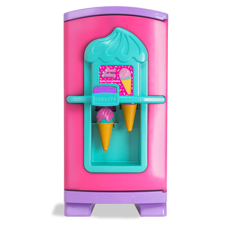 Geladeira gela sorvetinho play&imagine faz de conta