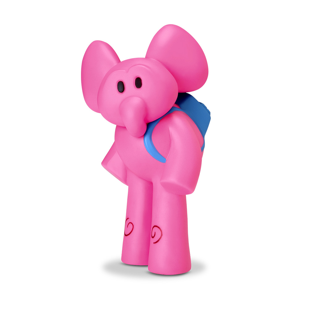 Boneco de vinil Elly play&collect personagem infantil rosa