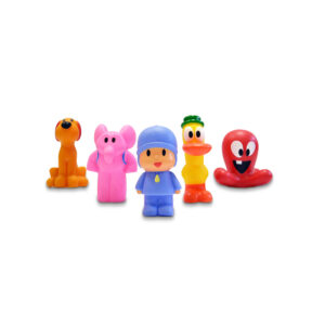 Miniaturas Pocoyo play&collect personagens em vinil colorido