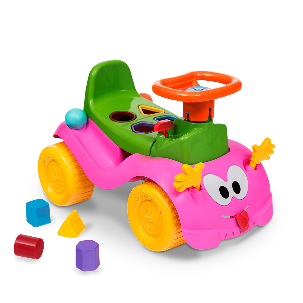 Totokinha bolinha rosa play&ride montaria