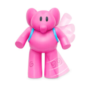 boneco de vinil Elly grande infantil rosa Play&Collect
