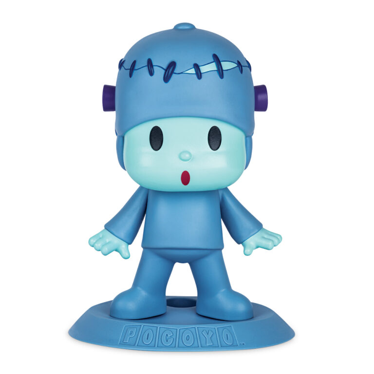 boneco de vinil Pocoyo Frankenstein temático infantil