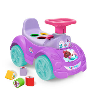 totokinha Disney Ariel infantil primeiros passos