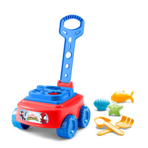 carrinho de puxar Mileva Marvel Spidey infantil