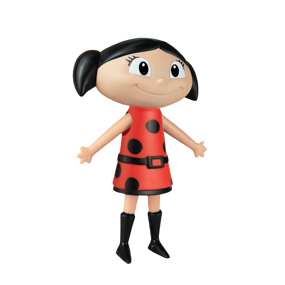 boneca Luna Joaninha O Show da Luna vinil infantil