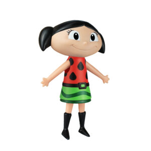 boneca Luna Melancia O Show da Luna vinil infantil