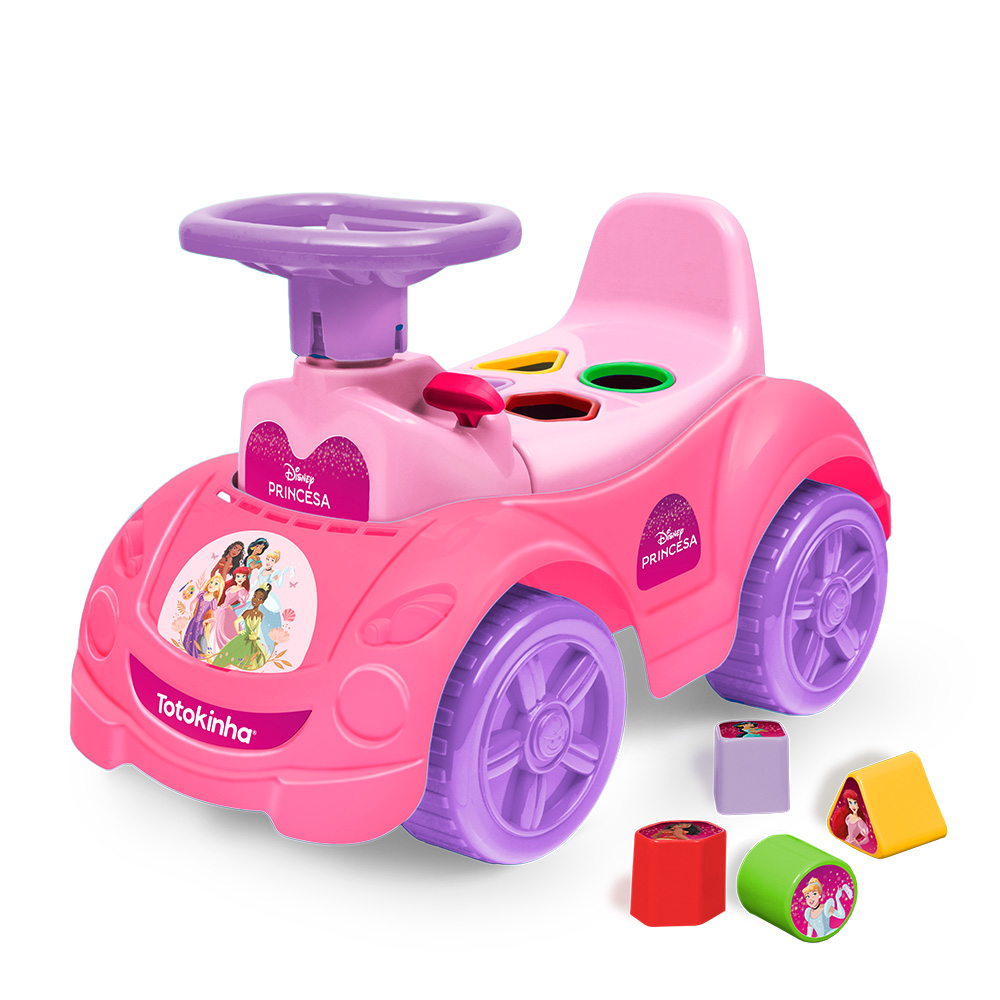 totokinha princesas carrinho infantil primeiros passos