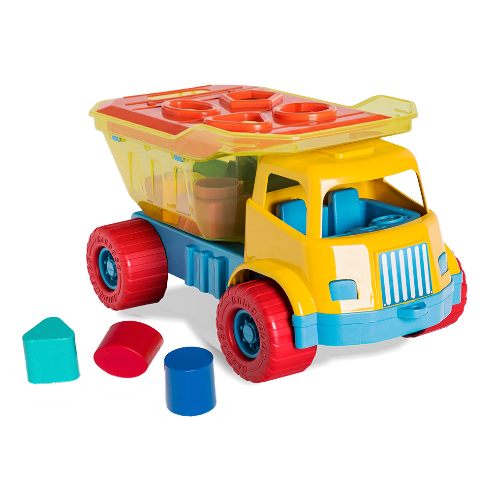 Tópi Dino Sabidinho carrinho didático azul