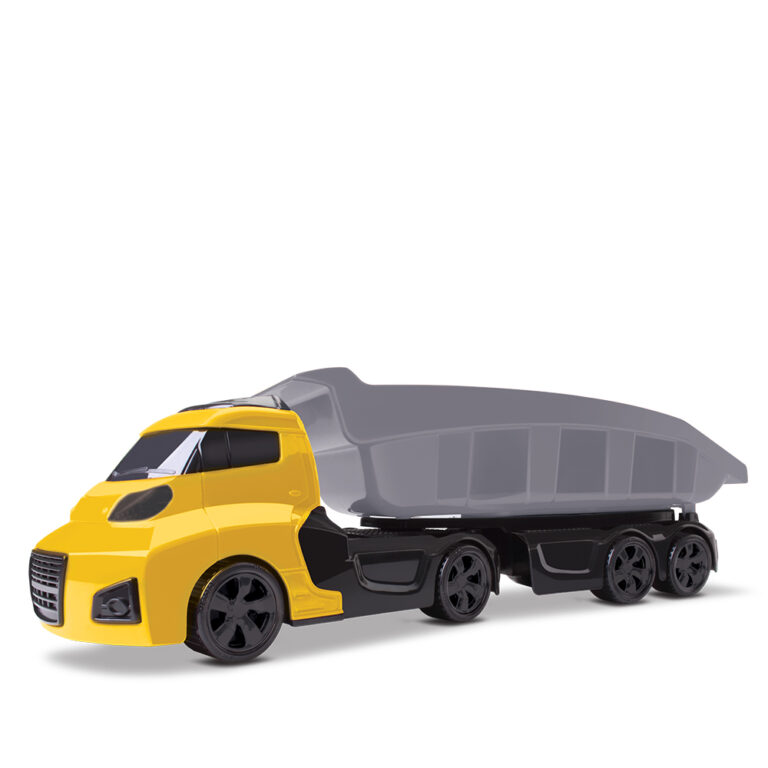 Tópi Invictus Graneleiro caminhão roda livre para + 3 anos.