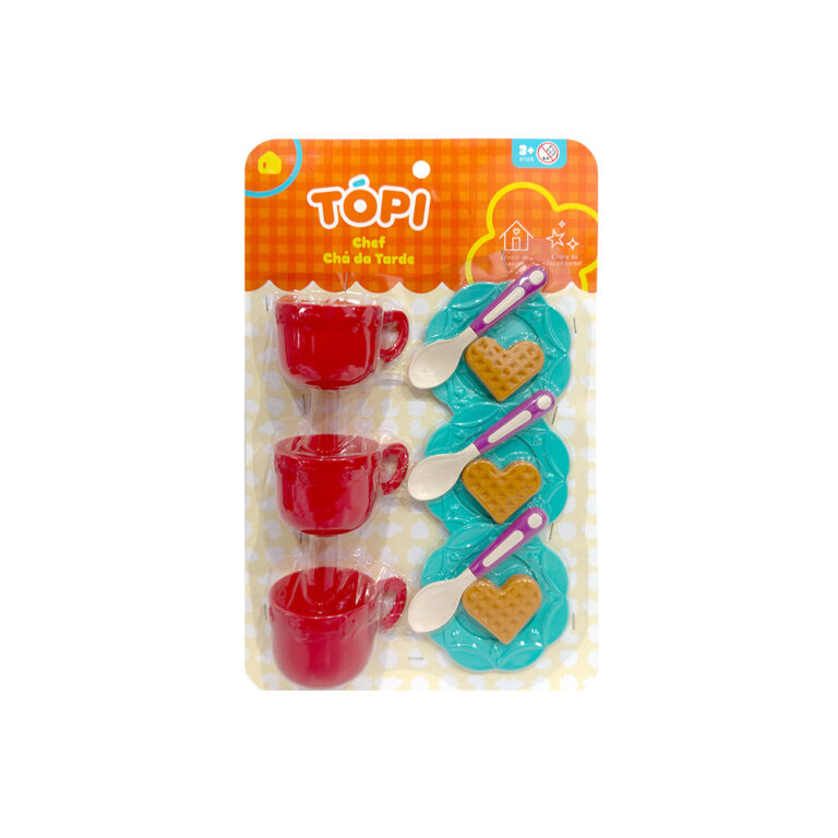 Tópi Chef Chá da Tarde kit faz de conta