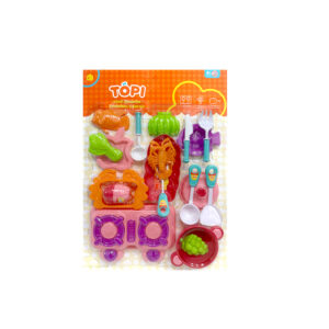 Tópi Chef Cozinha Cozinhar e Servir kit infantil