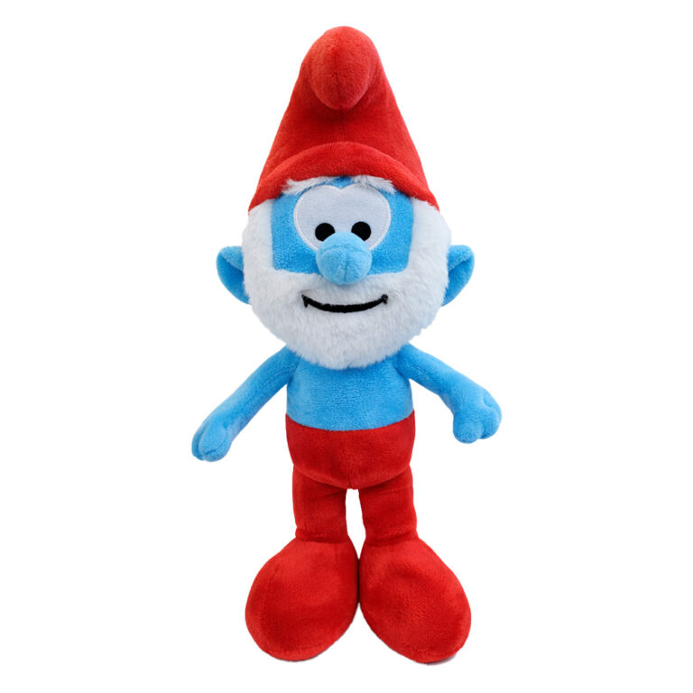 Boneco de Pelúcia Papai Smurf azul