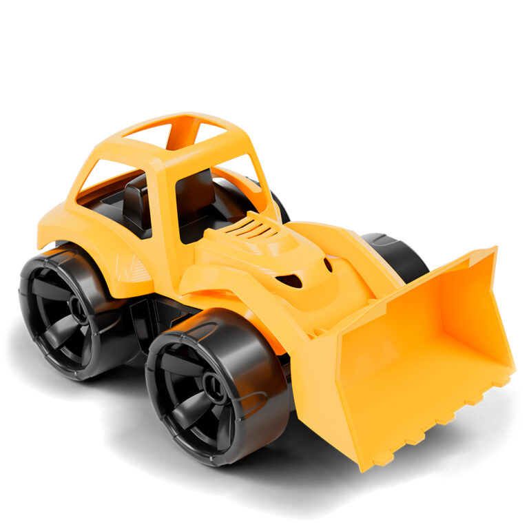 Caminhão air truck escavadeira play&drive roda livre amarelo