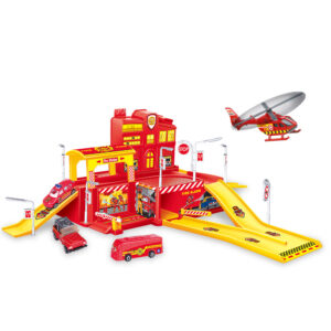Estação de bombeiro plus play&drive roda livre infantil vermelho