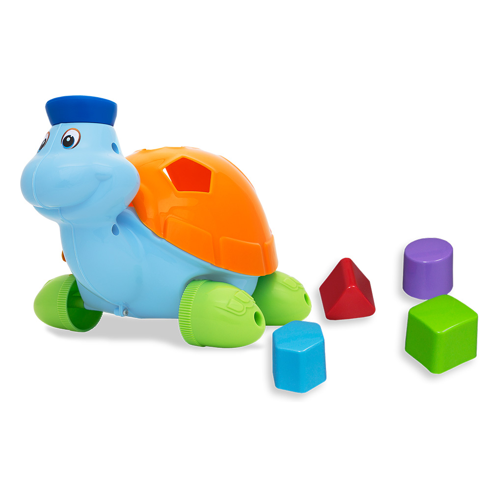 Tópi Tortuga tartaruga didática azul